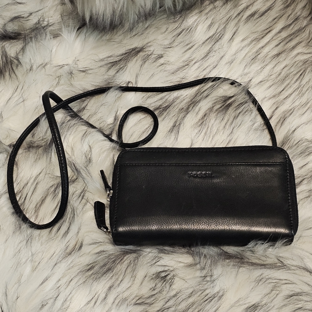 Fossil Black Crossbody Bag
